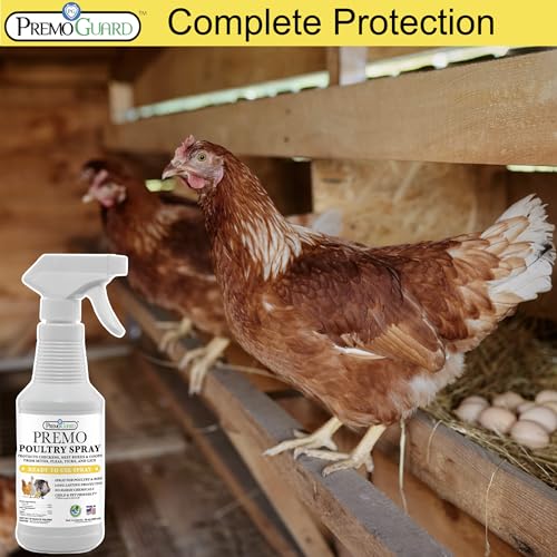 Poultry Spray 16 oz | Plant Based, Natural, Non-Toxic | By Premo Guard