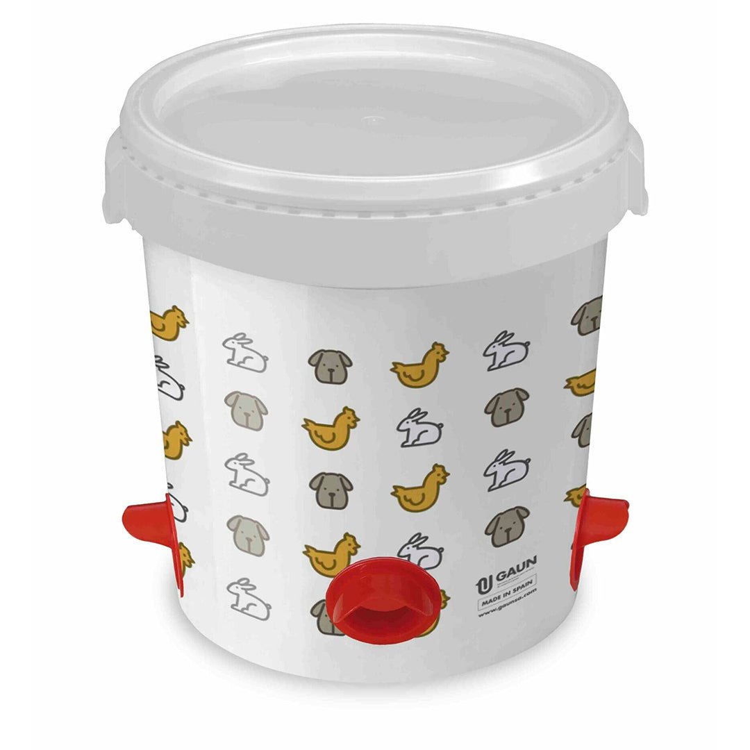 DIY Chicken Feeder - 32 L - Low-Waste Feeding for Backyard Flocks