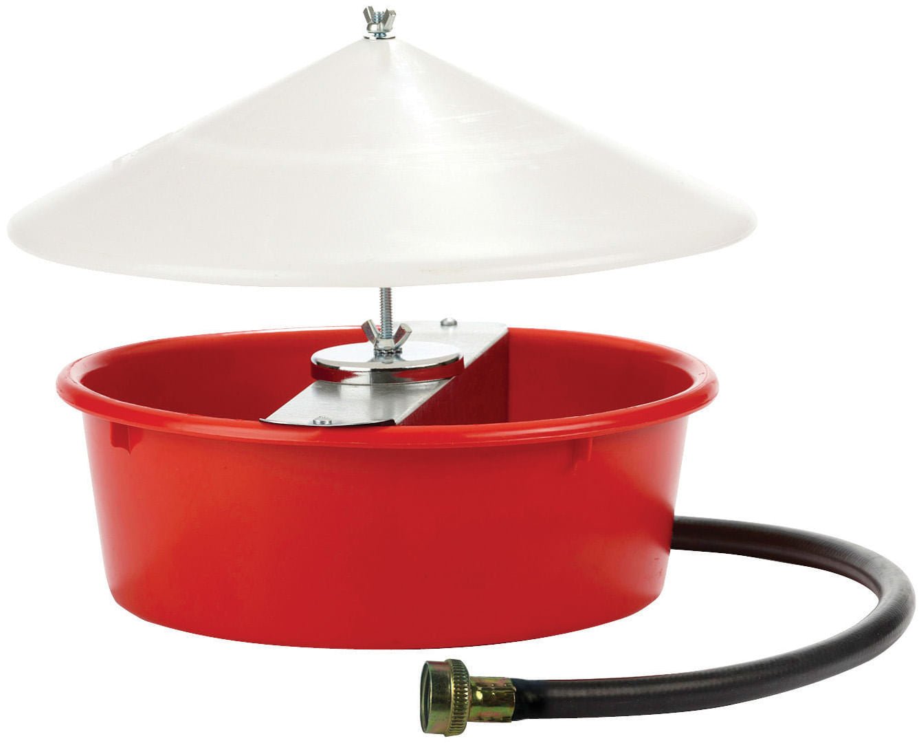 Little Giant Automatic Chicken Waterer with Cover - Clean, Reliable Po
