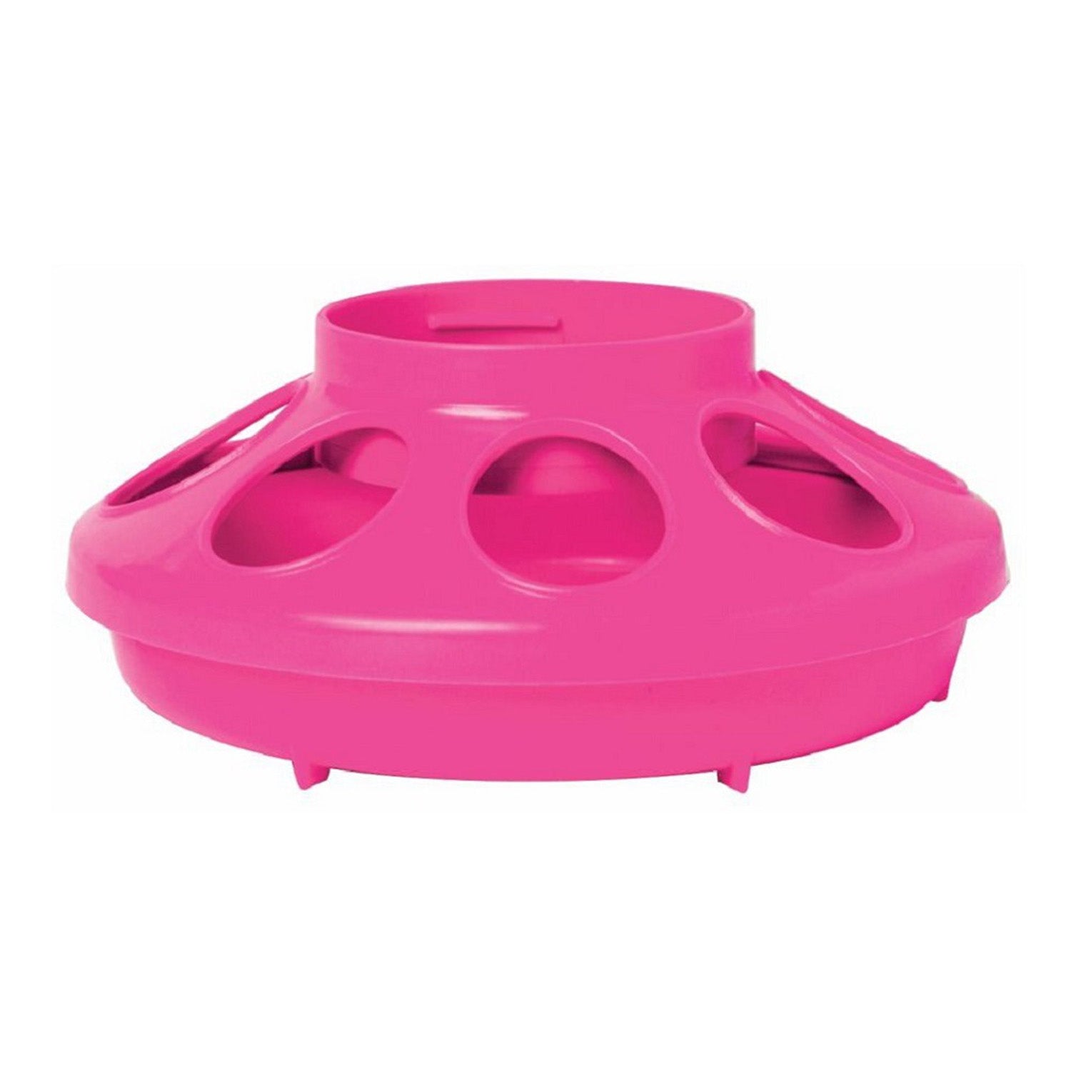 Little Giant 1 Quart Chicken Feeder & Waterer - Plastic Screw-On Jar &
