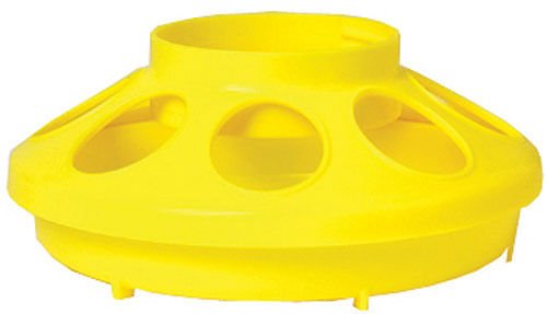 Little Giant 1 Quart Chicken Feeder & Waterer - Plastic Screw-On Jar &