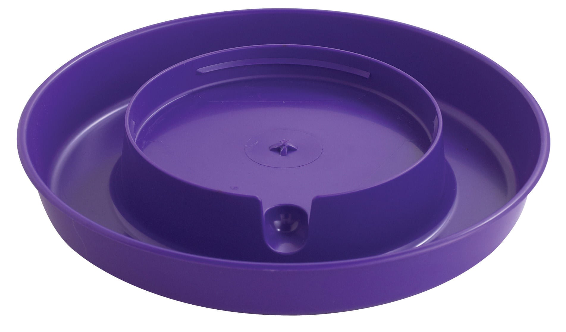 Little Giant Plastic Chicken Waterer Base & Jar - Clean, Reliable Poul